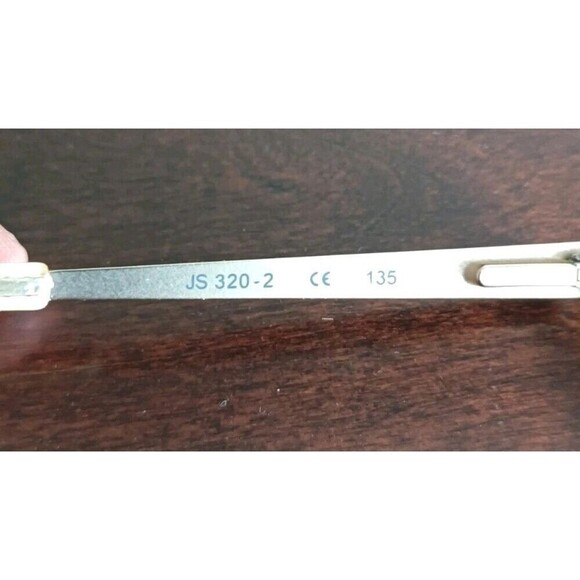 Jill Stuart Eyeglass Frame JS320-2 Black Gold Metal Plastic Full Rim 53 14-135 - Picture 4 of 11